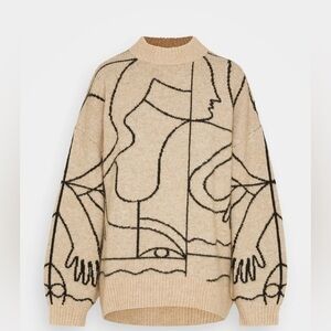 Monki graphic sweater